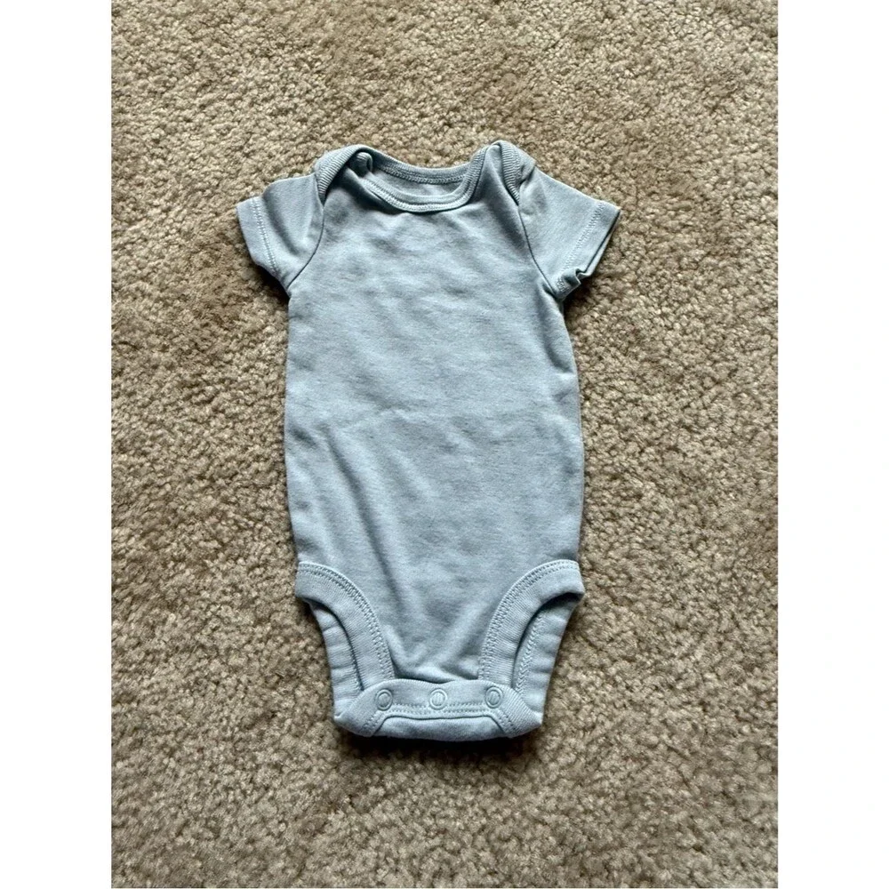Baby Boy Newborn Short Sleeve Bodysuit Bundle (12 items)